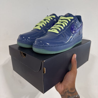DS NIKE AIR FORCE LEATHER MYSTIC SZ 7.5
