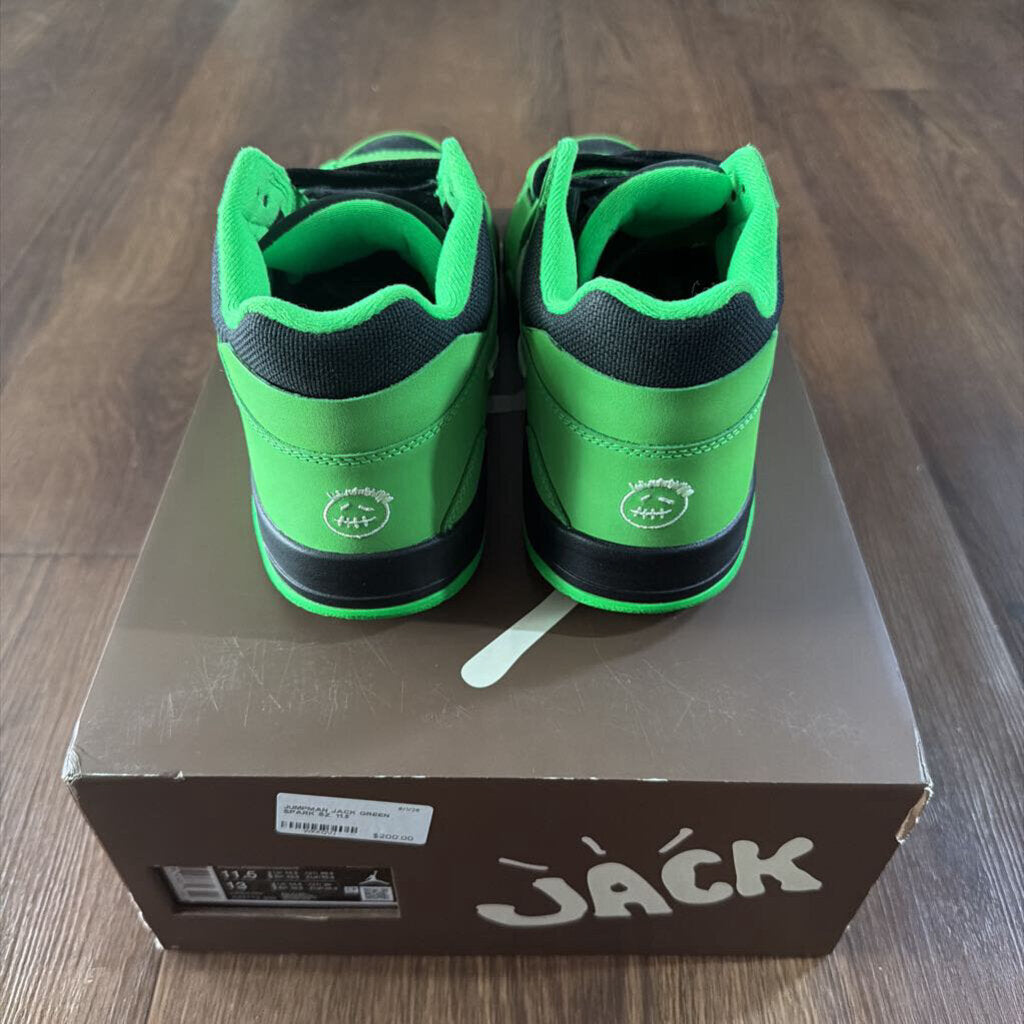 JUMPMAN JACK GREEN SPARK SZ. 11.5