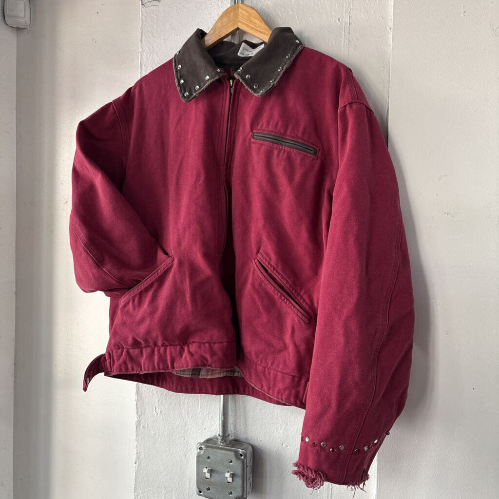 STUDDED DETROIT JACKET SZ L