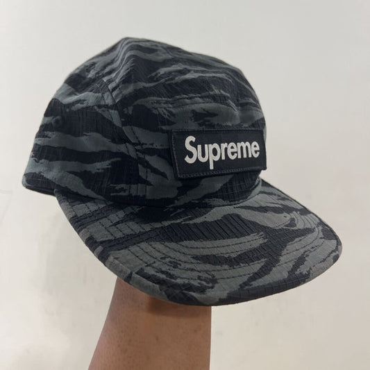 SUPREME TIGER CAMO 5 PANEL HAT