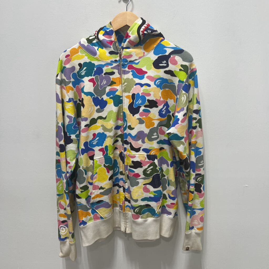 BAPE FULL ZIP SZ XL