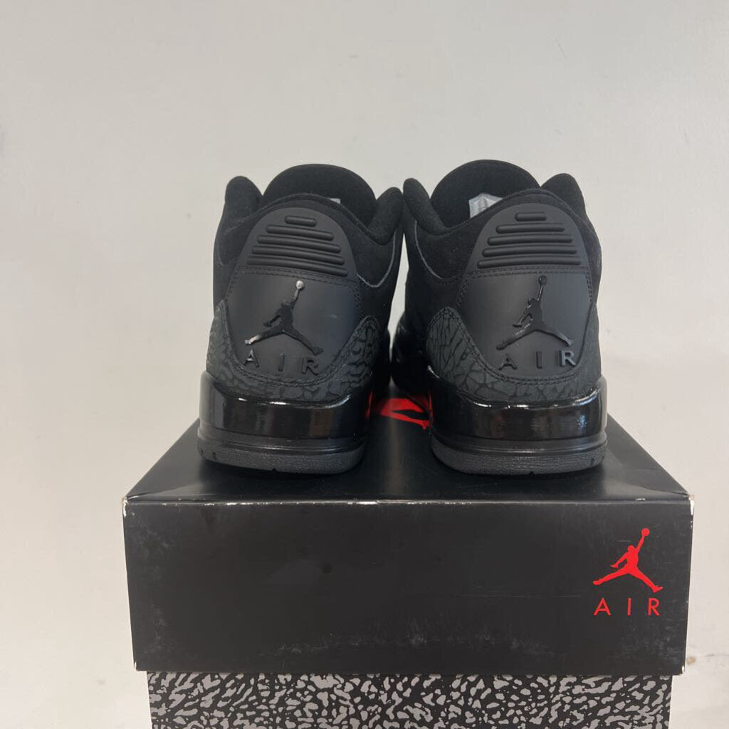 JORDAN 3 BLACK CAT SZ 9.5