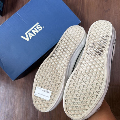 WHITE PEARLIZED VANS