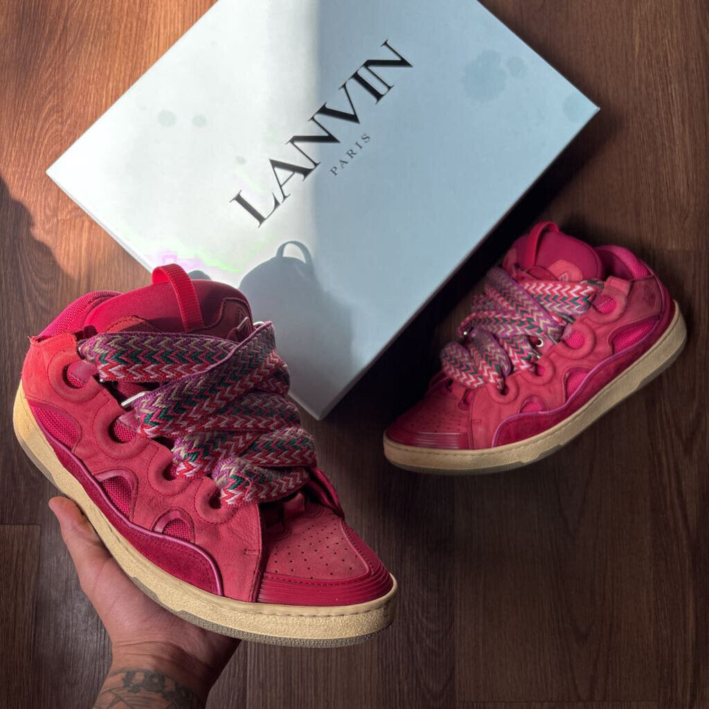 LANVIN CURB SNEAKER SZ. 46