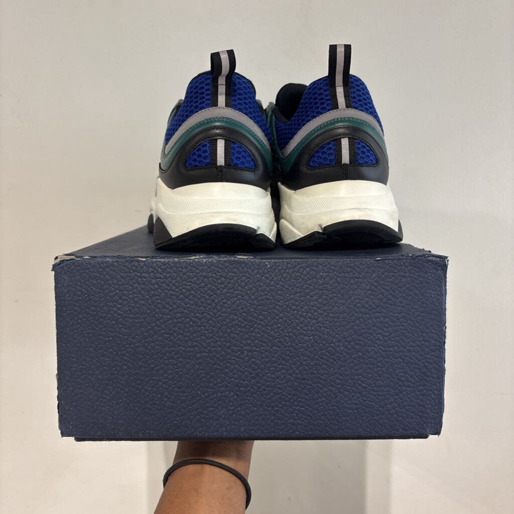 DIOR B22 WHT/GREEN SZ 45
