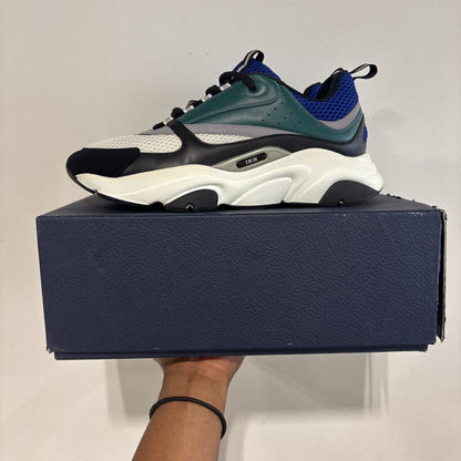 DIOR B22 WHT/GREEN SZ 45