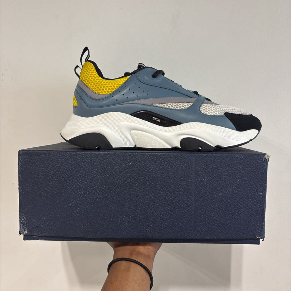 DIOR B22 GREY/YELLOW SZ 45