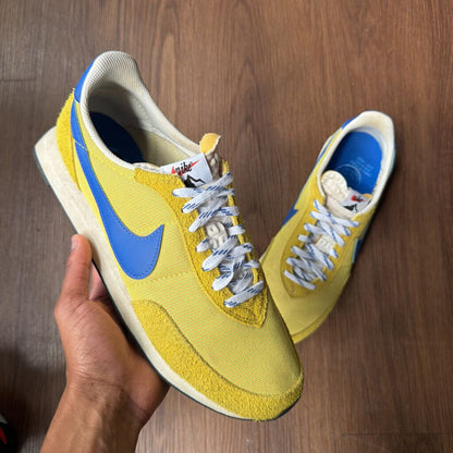 YELLOW NIKE SCAI TRAINERS SZ10.5