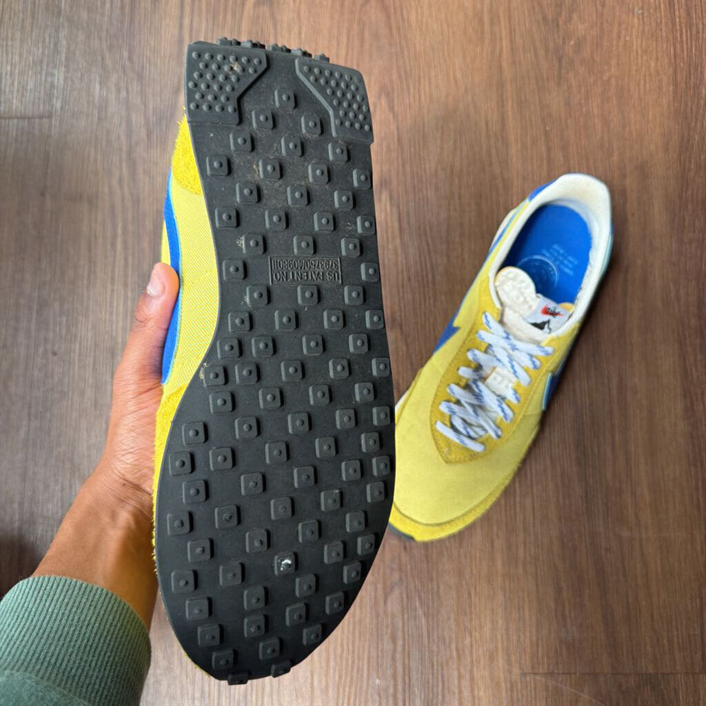 YELLOW NIKE SCAI TRAINERS SZ10.5