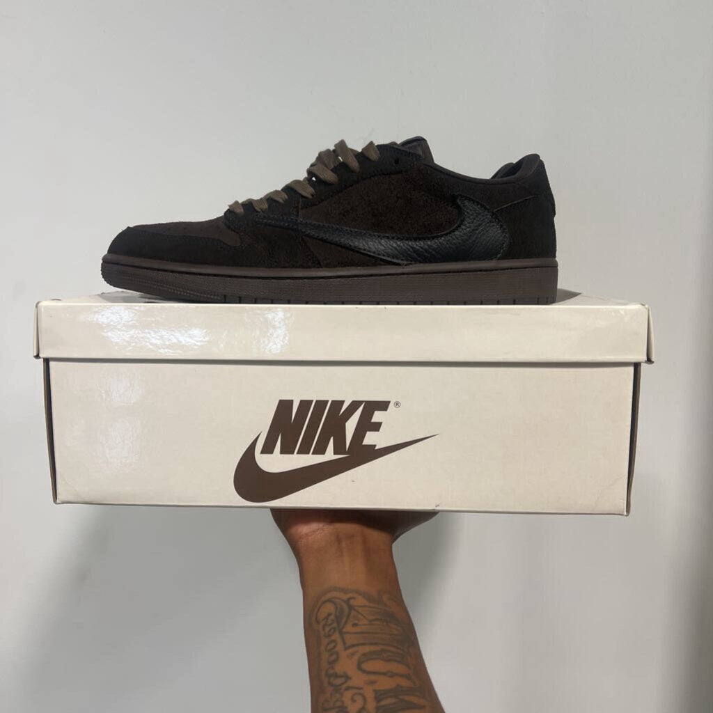 JORDAN 1 TRAVIS SCOTT DARK MOCHA SZ 10.5
