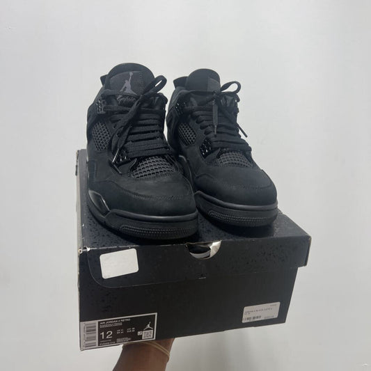 JORDAN 4 BLACK CATS 4 SZ 12