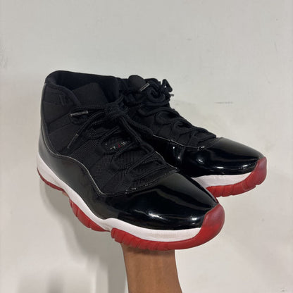 JORDAN 11 BRED SZ 11.5 ''NO BOX''
