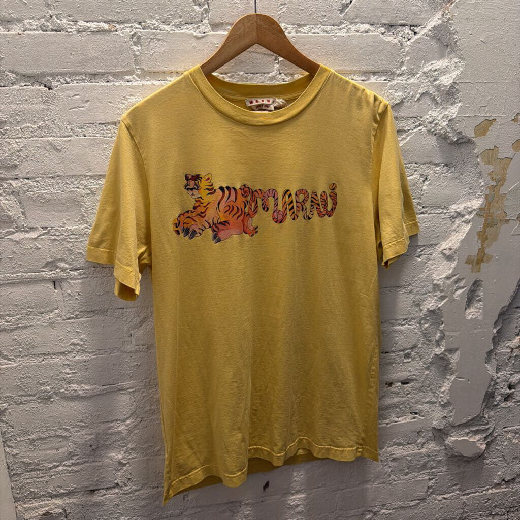 MARNI LION LOGO TEE SZ. 52