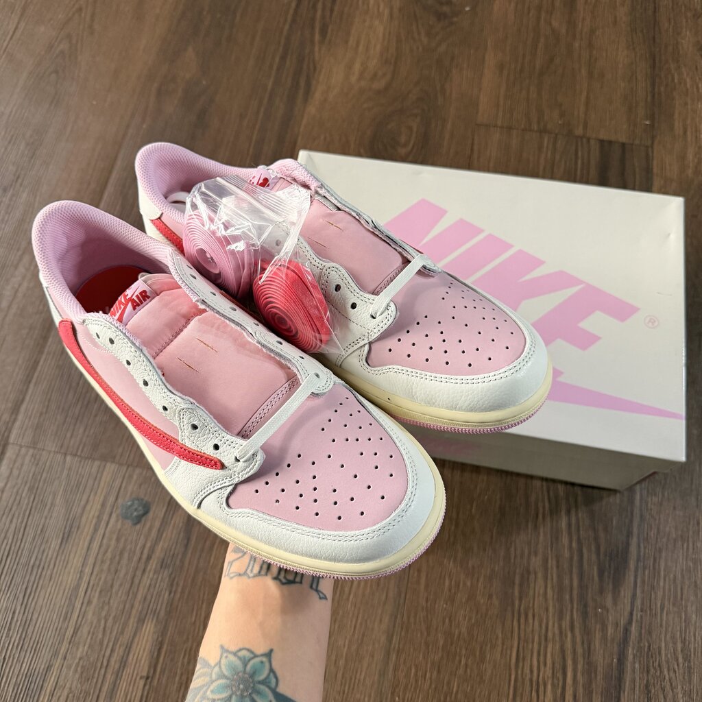 AIR JORDAN 1 X TS " TROPICAL PINK " SZ.10.5