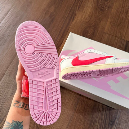 AIR JORDAN 1 X TS " TROPICAL PINK " SZ.11.5
