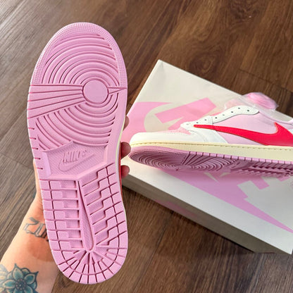 AIR JORDAN 1 X TS " TROPICAL PINK " SZ.12.5