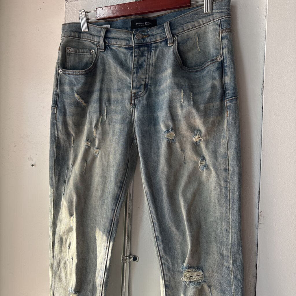PURPLE DENIM SZ.32