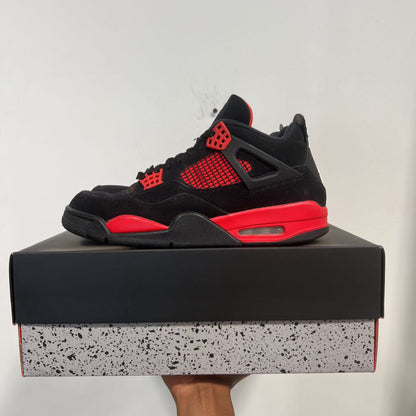JORDAN 4 RED THUNDERS SZ 10.5