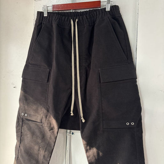 RICK OWEN MAINLINE CARGO SHORTS SZ.36