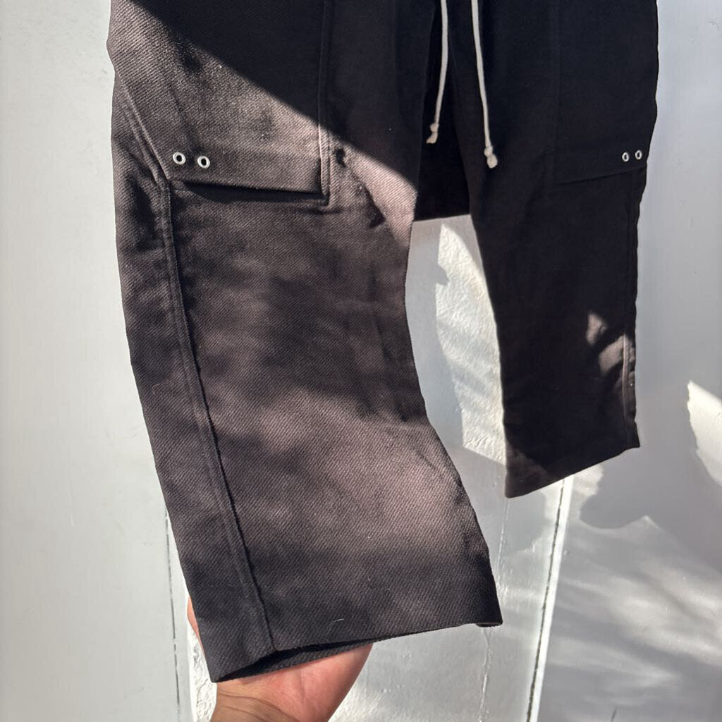 RICK OWEN MAINLINE CARGO SHORTS SZ.36