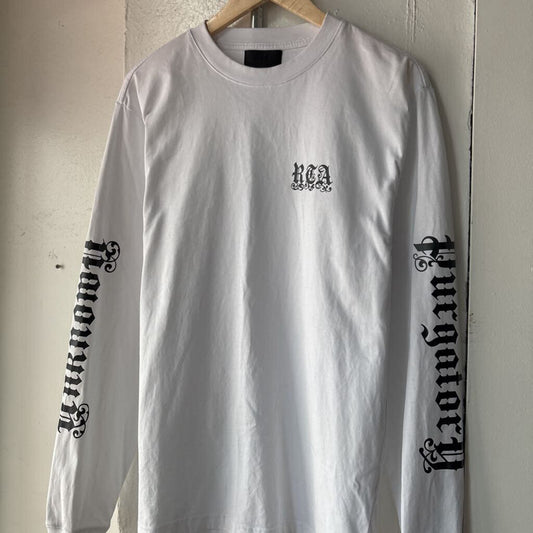 RTA WHITE L/S SZ.S