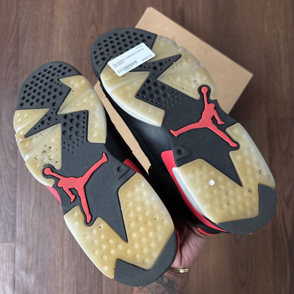 SALESMAN JORDAN 6 SZ 8.5 ( BOX)