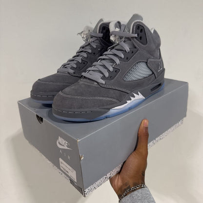 JORDAN 5 WOLF GREY SZ 10M