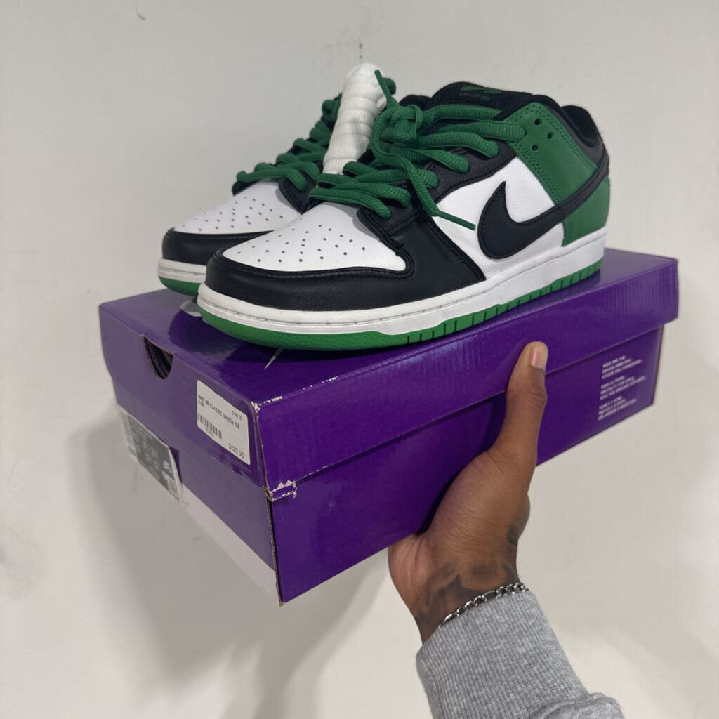 NIKE SB CLASSIC GREEN SZ 8.5M