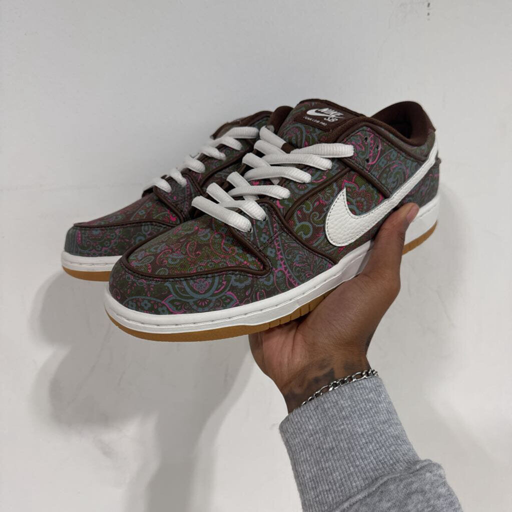 NIKE SB PAISLEY BROWN SZ 9