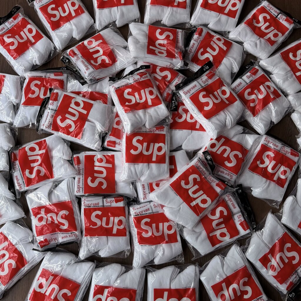 SUPREME SOCK (WHITE)