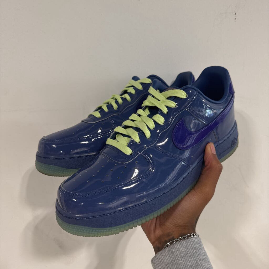 NIKE AIR FORCE MYSTIC NAVY GRAPE SZ 10