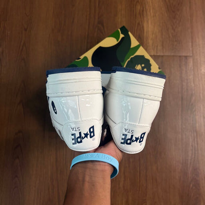 BAPESTA WHITE/NAVY SZ. 12 (BOX)