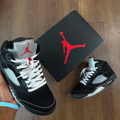 JORDAN 5 BLACK METALLIC SZ. 12 (BOX)