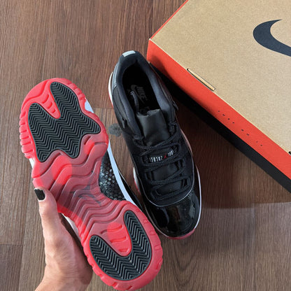 AIR JORDAN 11 LOW " BRED " SZ.12