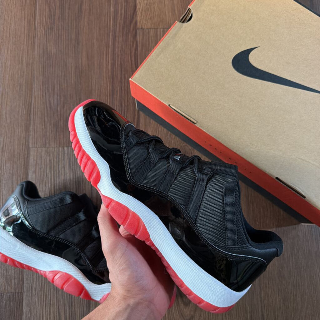 AIR JORDAN 11 LOW " BRED " SZ.12