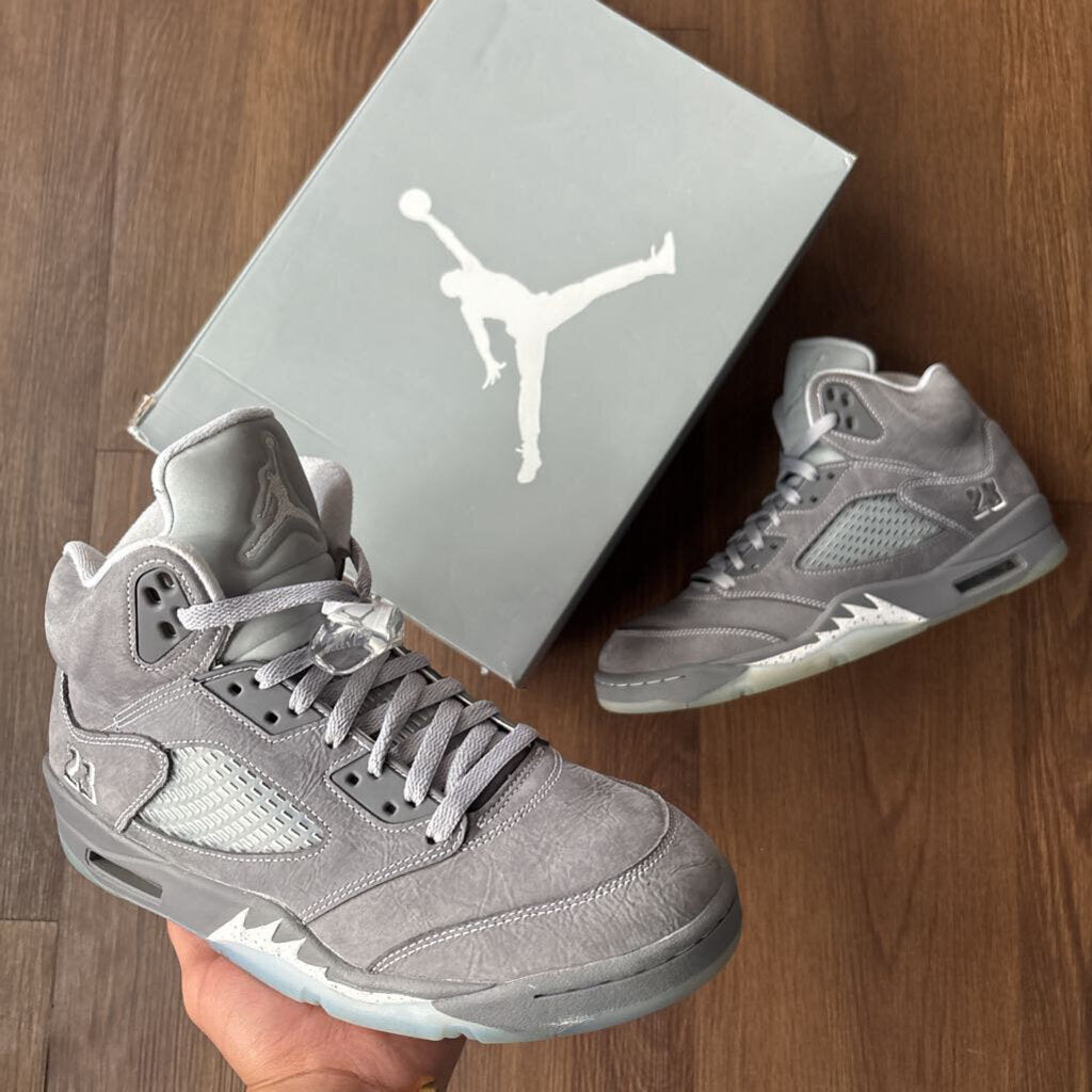 AIR JORDAN 5 " WOLF GREY " SZ.10