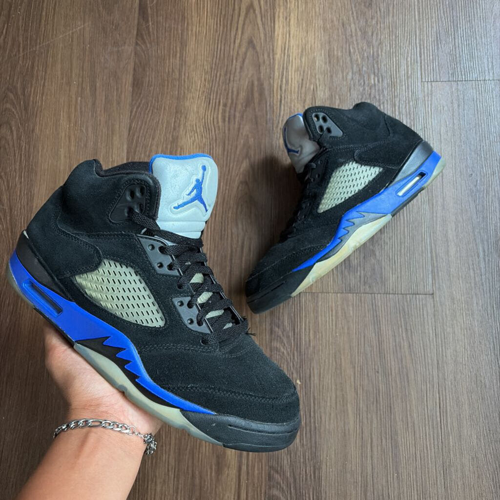 JORDAN 5 RACER BLUES 9.5 ( NO BOX)