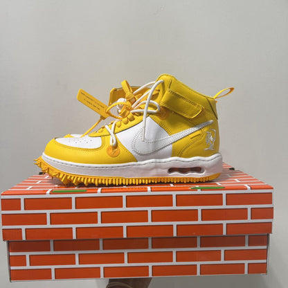NIKE OFF WHITE AIR FORCE 1 HIGH SZ 10