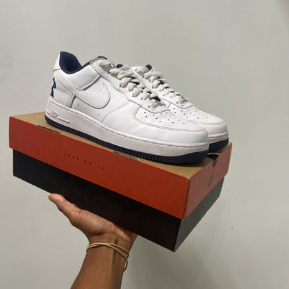 NIKE Air Force 1 CONCRETE NAVY SZ 10