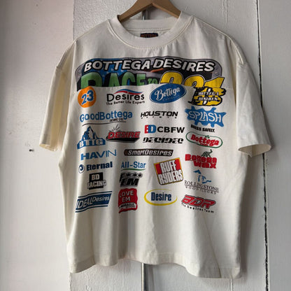 BOTTEGA DESIRES RIDER TEE SZ LARGE