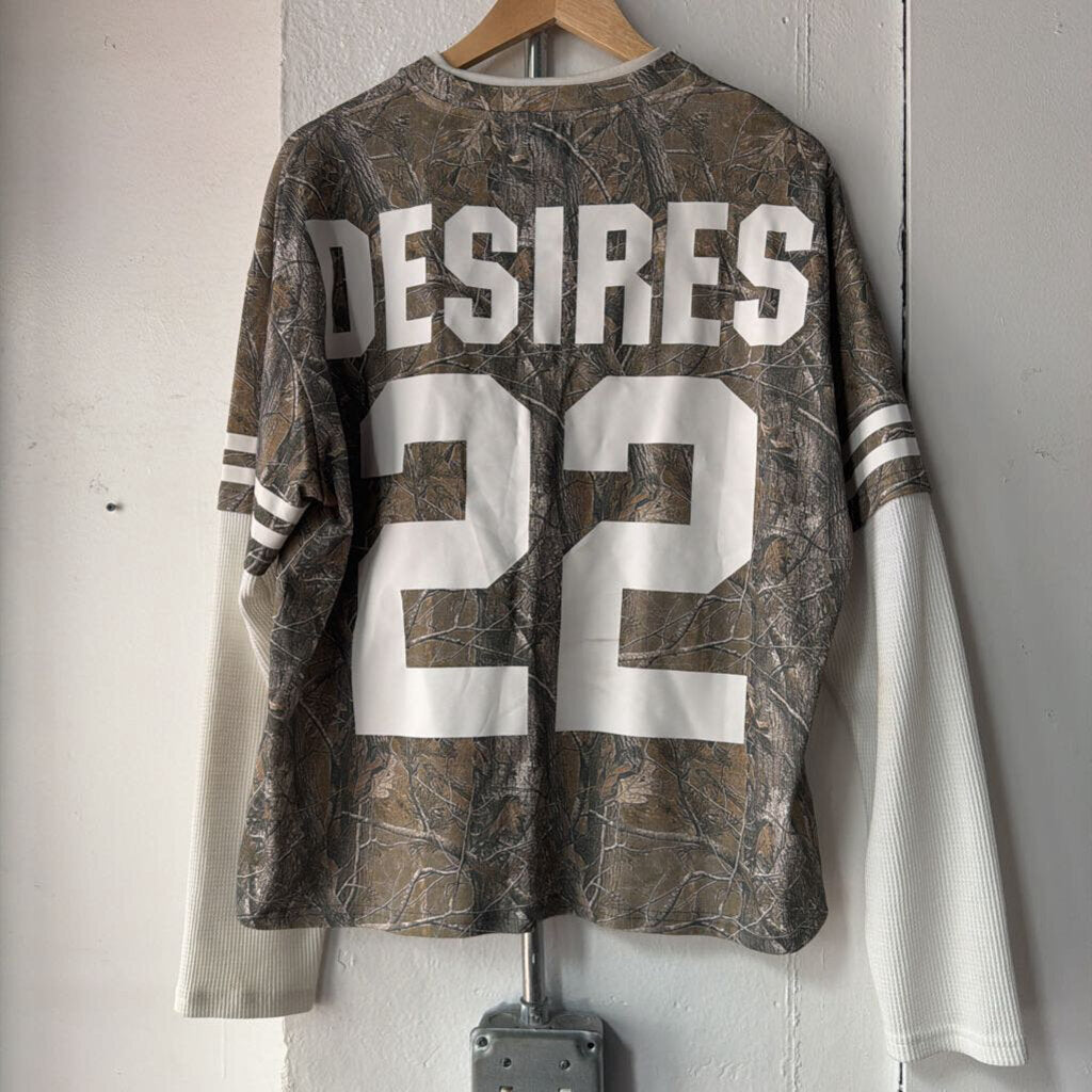 BOTTEGA DESIRE CAMO LONGLSEEVE