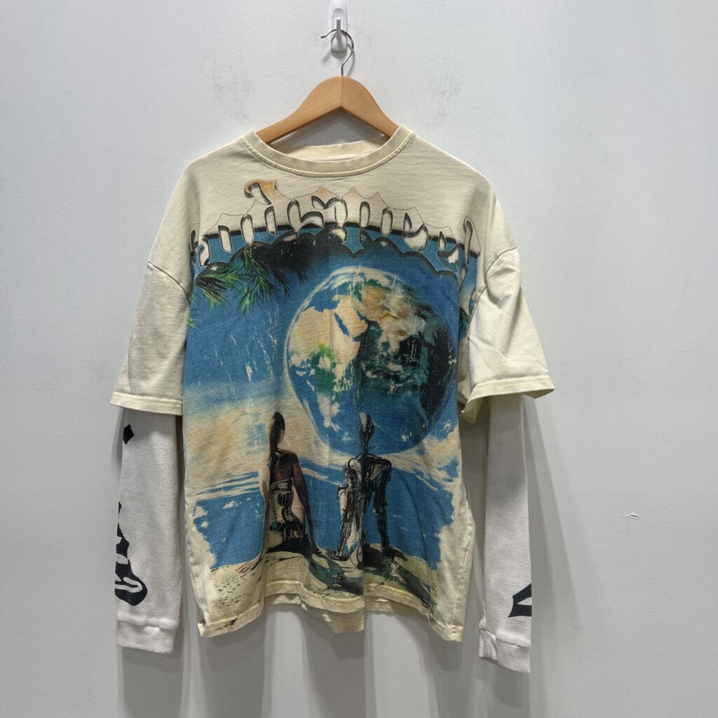 GODSPEED DOUBLE LAYERED TEE SZ. L