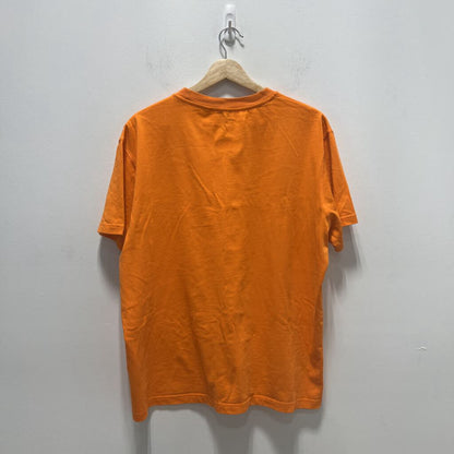 BURBERRY ORANGE TEE SZ. L