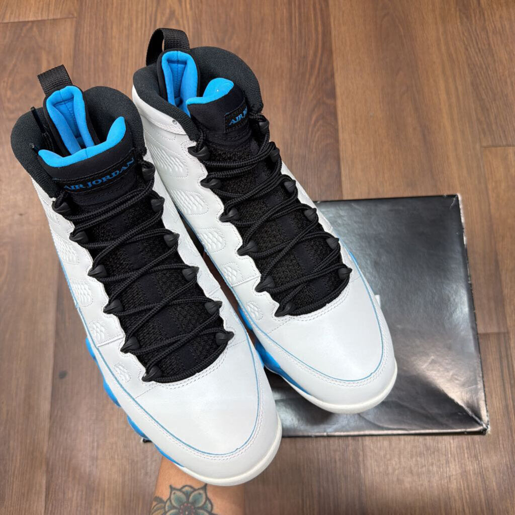 "POWDER BLUE" JORDAN 9 SZ 11 (BOX)