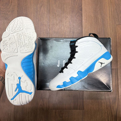 "POWDER BLUE" JORDAN 9 SZ 11 (BOX)