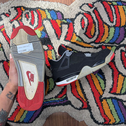 JORDAN 4 "BRED" SZ 9.5