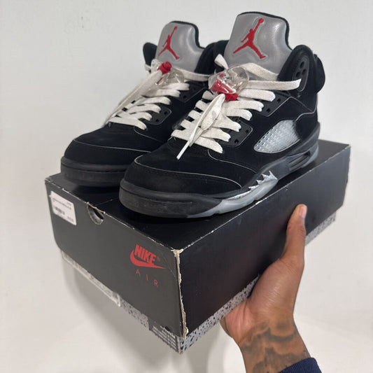 JORDAN 5 BLK METALLIC SZ 5.5