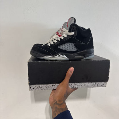 JORDAN 5 BLK METALLIC SZ 5.5