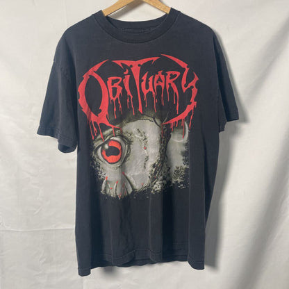 Vintage Obituary Tee Sz. L