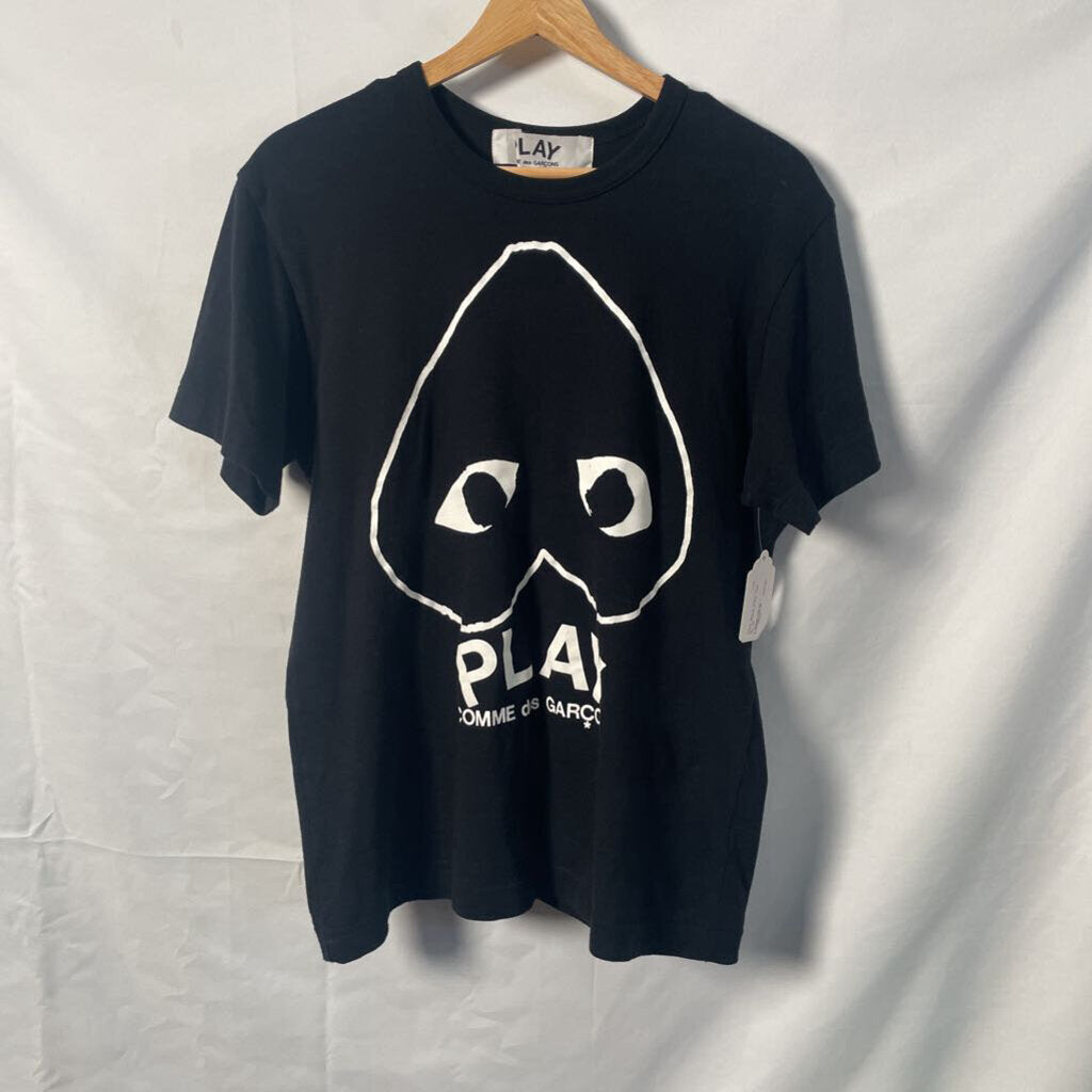CDG Black Play Tee Sz. M